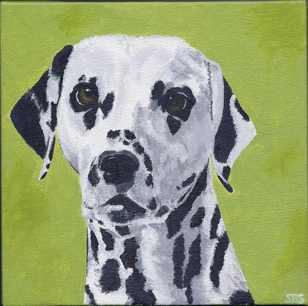 Dalmatian Painting